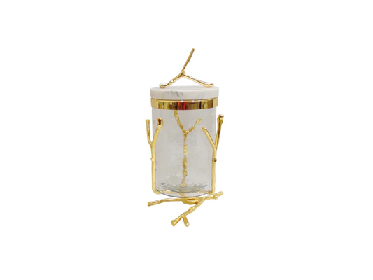 Gold Canisters Set Of 3